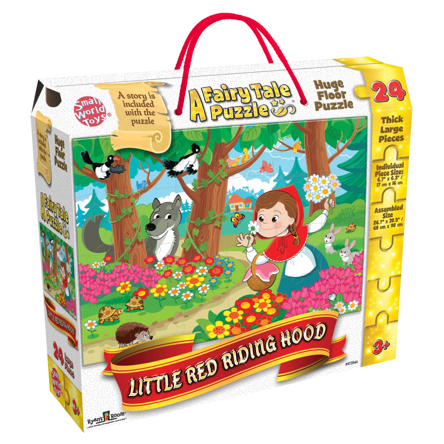 Vloerpuzzel Roodkapje 70x100 Cm