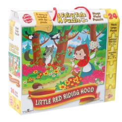 Vloerpuzzel Roodkapje 70x100 Cm