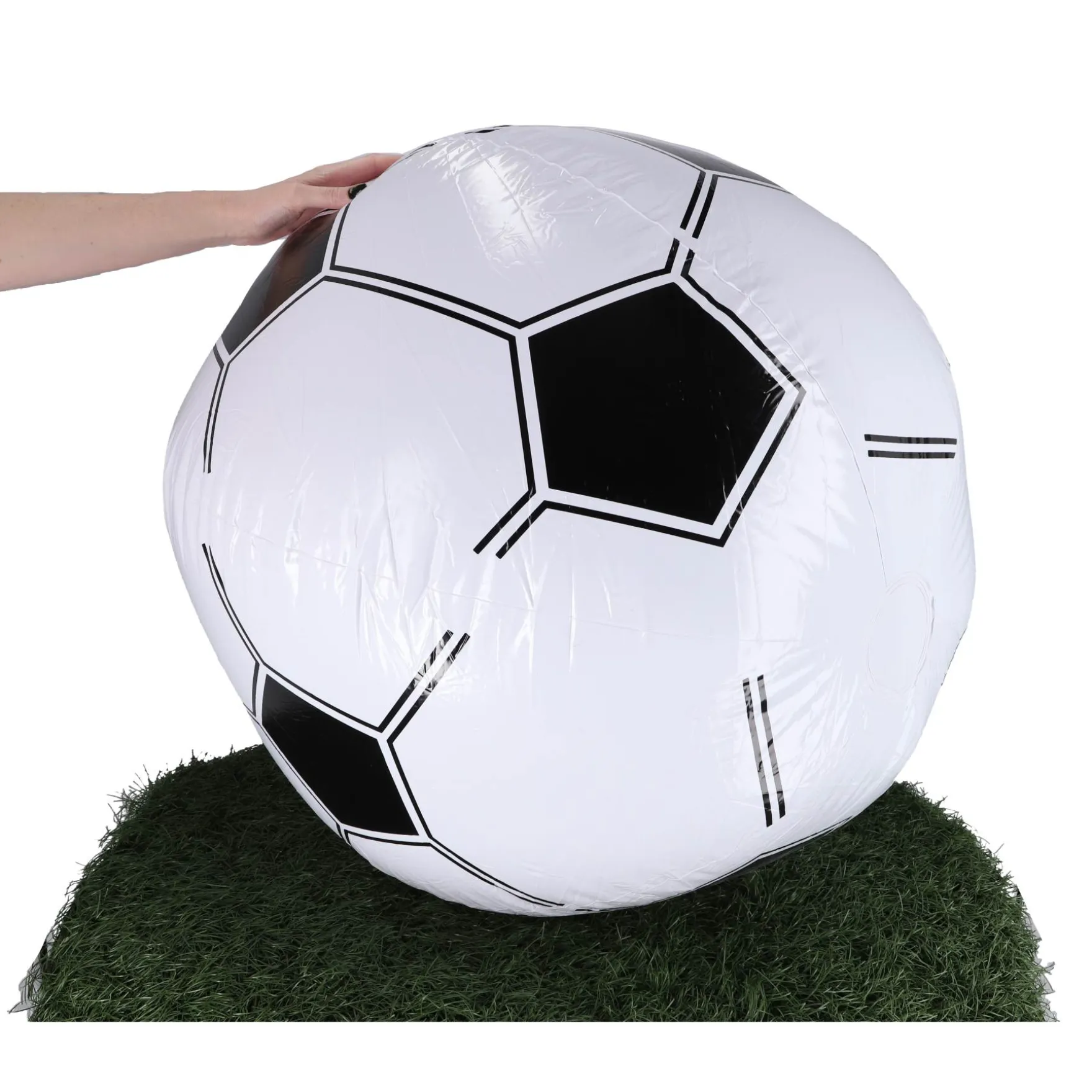 Voetbal Jumbo Opblaasbaar 78 Cm.