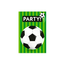 Voetbal Uitnodigingskaarten