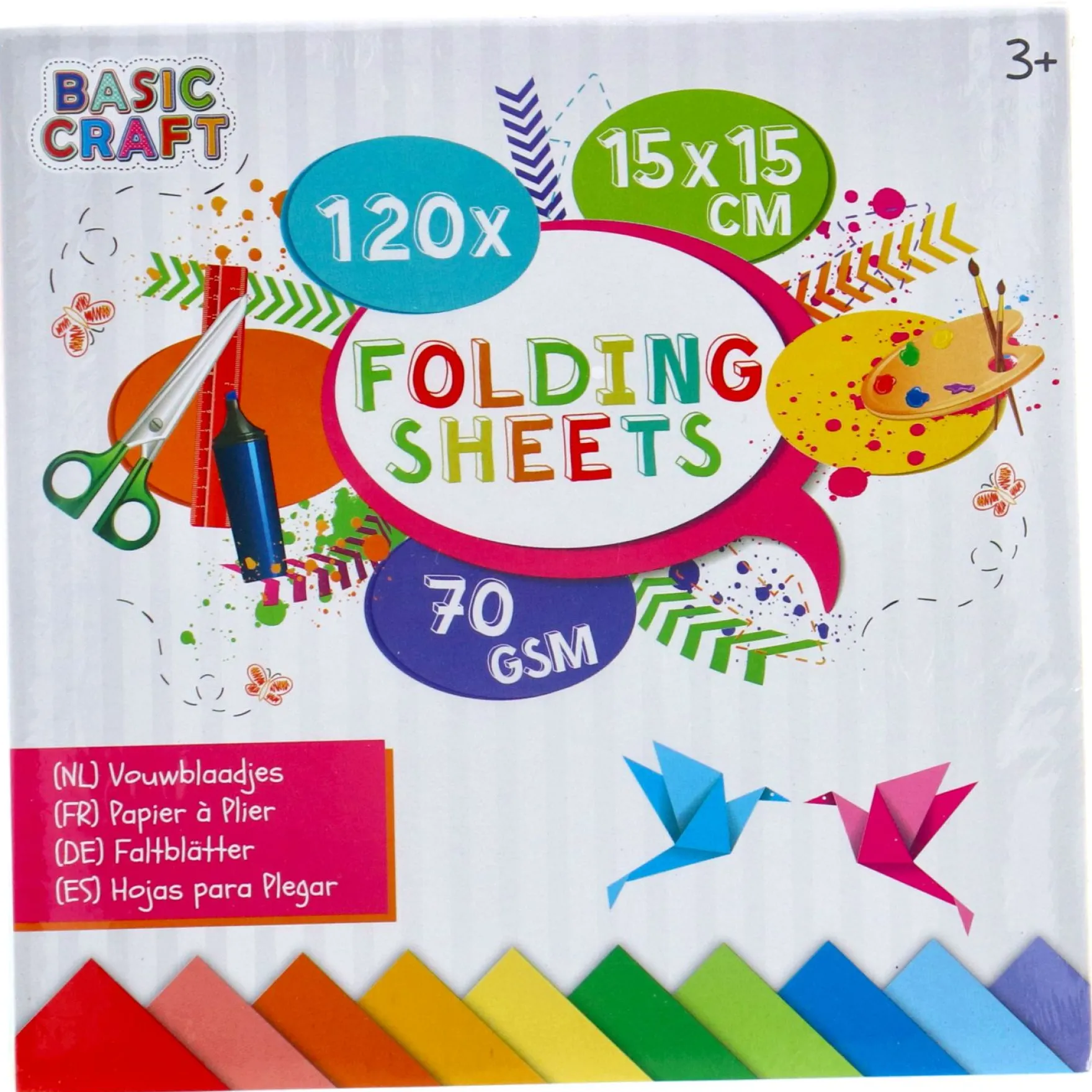 Vouwblaadjes 15X15 Cm 120 Stuks