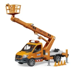 Vrachtwagen MB Sprinter met werkplatvorm l g