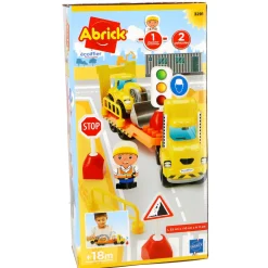 Vrachtwagen Met Oplegger Abrick