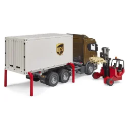 Vrachtwagen Scania 560R ups met lift