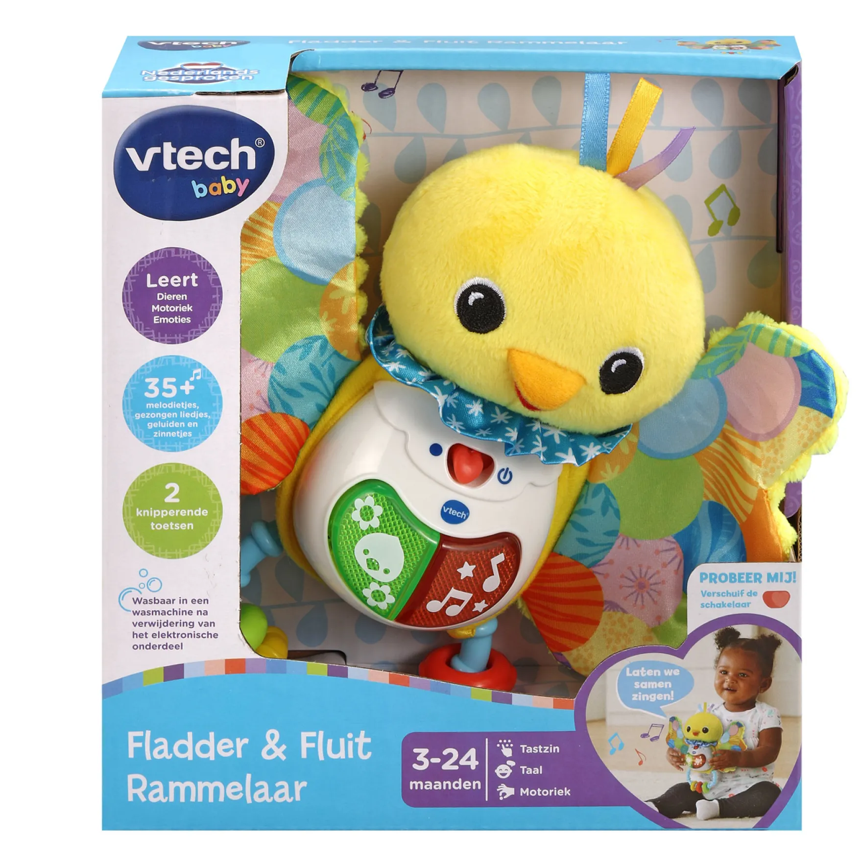 Vtech Baby Fladder & Fluit Rammelaar