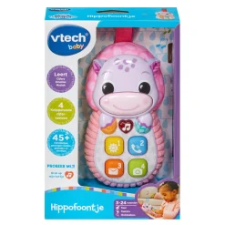 Vtech Baby Hippofoontje Roze