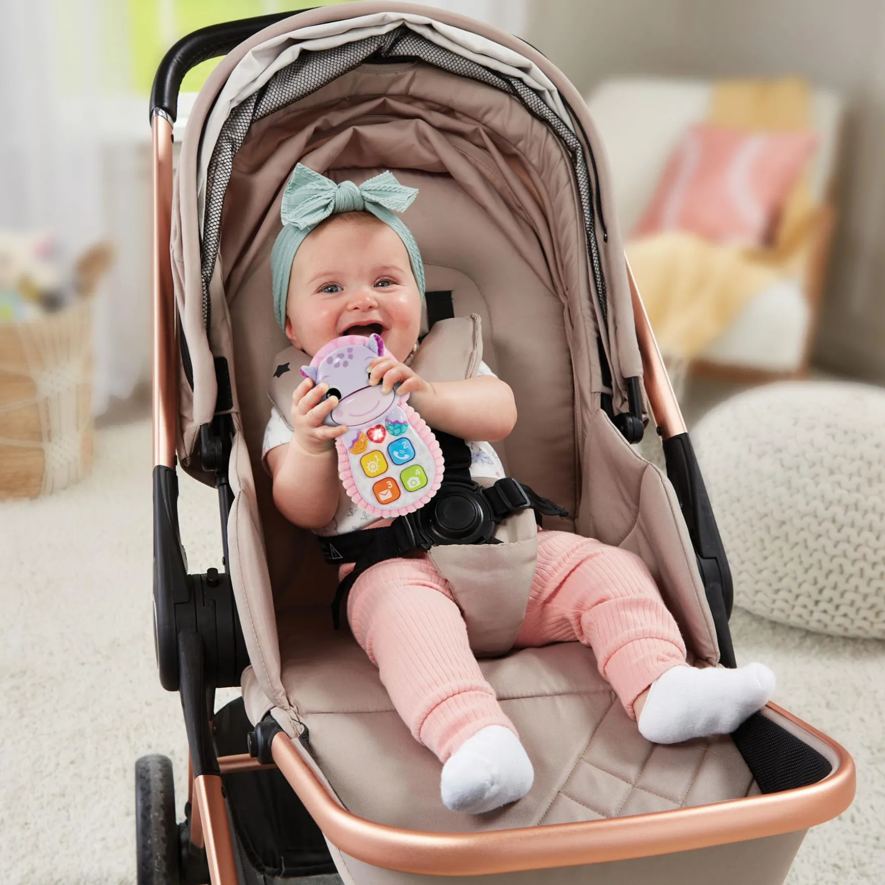 Vtech Baby Hippofoontje Roze