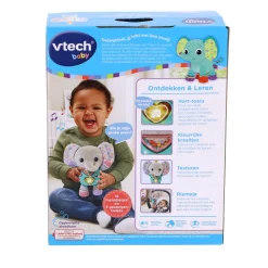 Vtech Baby Knuffel & Speel Olifantje Grijs