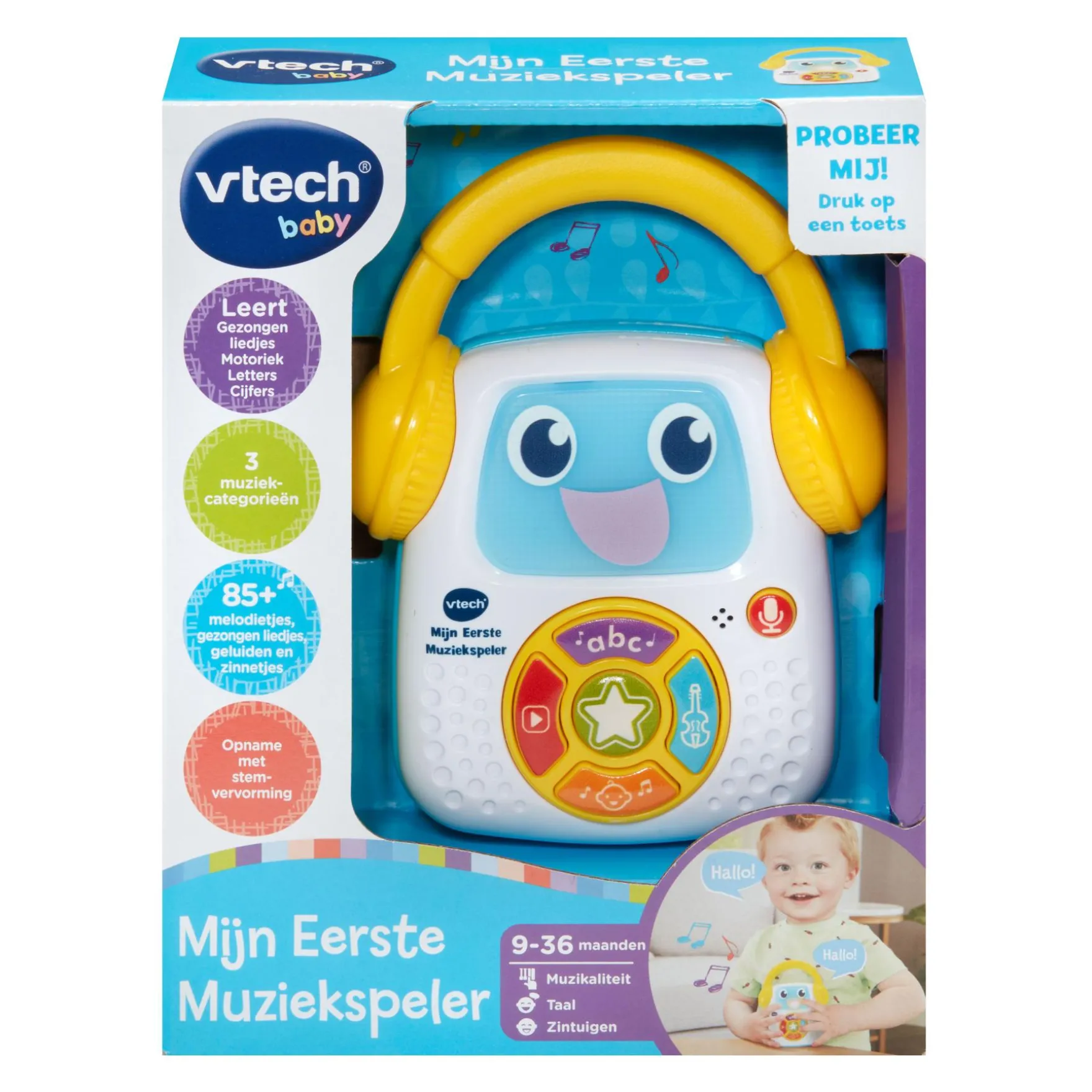 Vtech Baby Mijn Eerst Muziekspeler