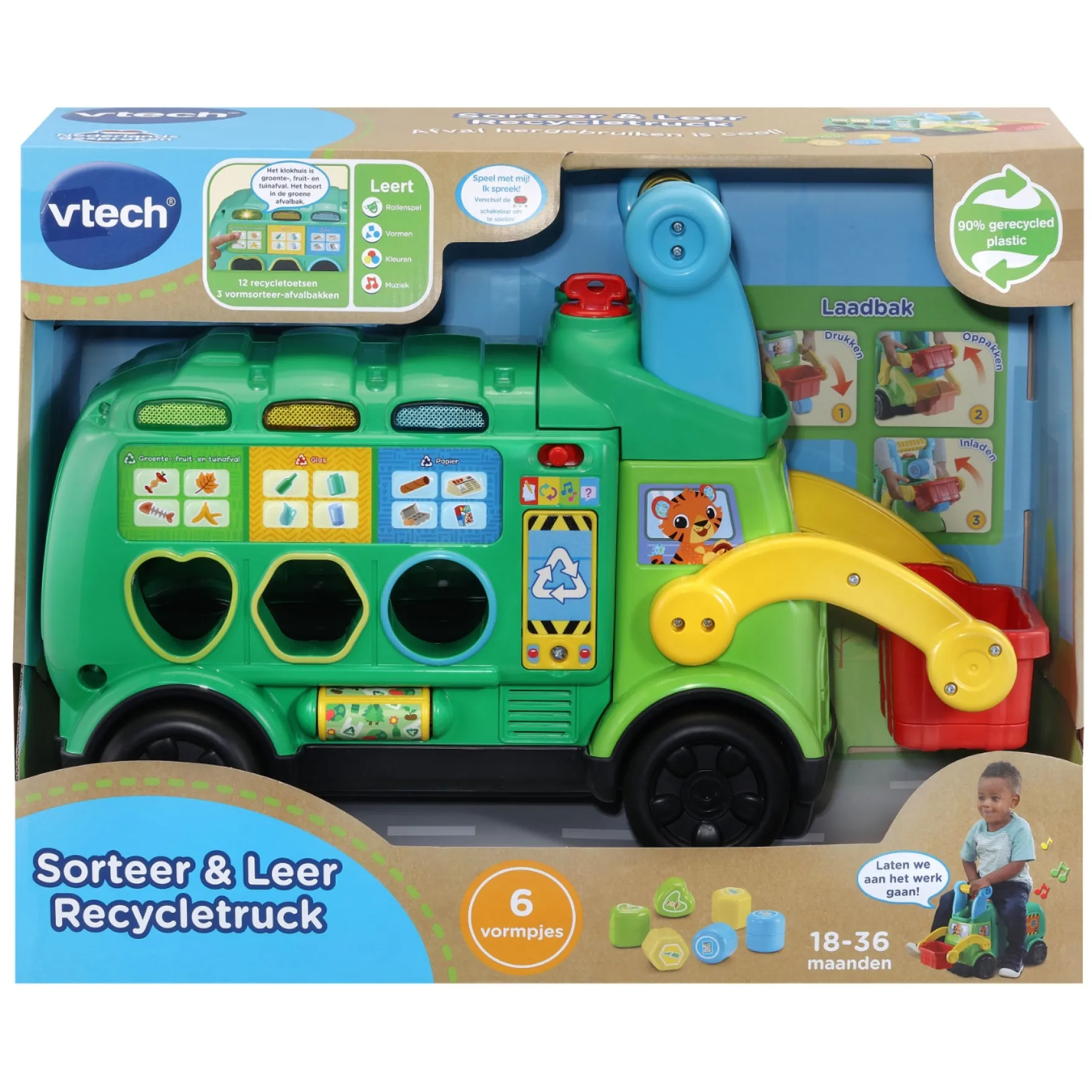 Vtech Baby Sorteer & Leer Recycletruck
