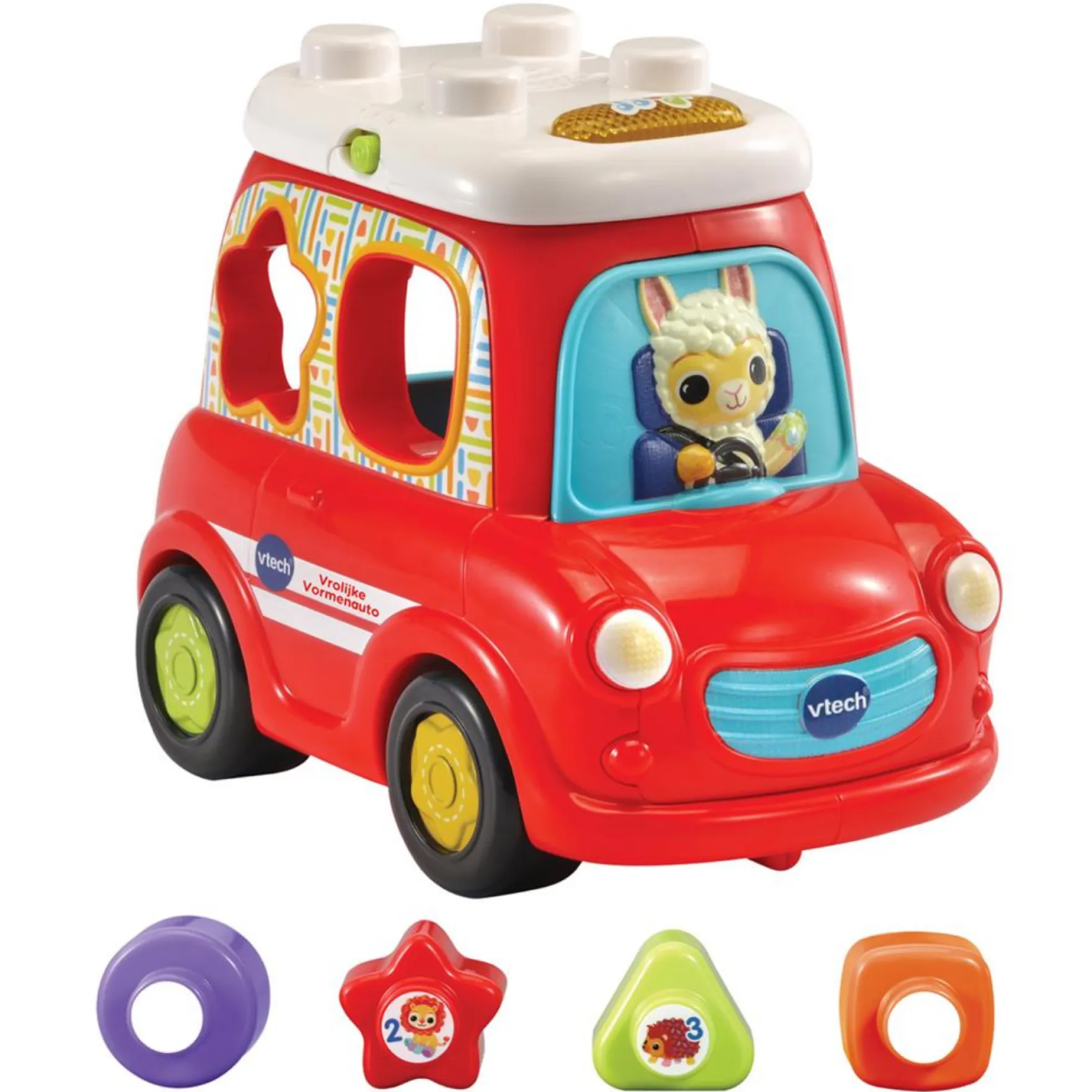 Vtech Baby Vrolijke Vormenauto