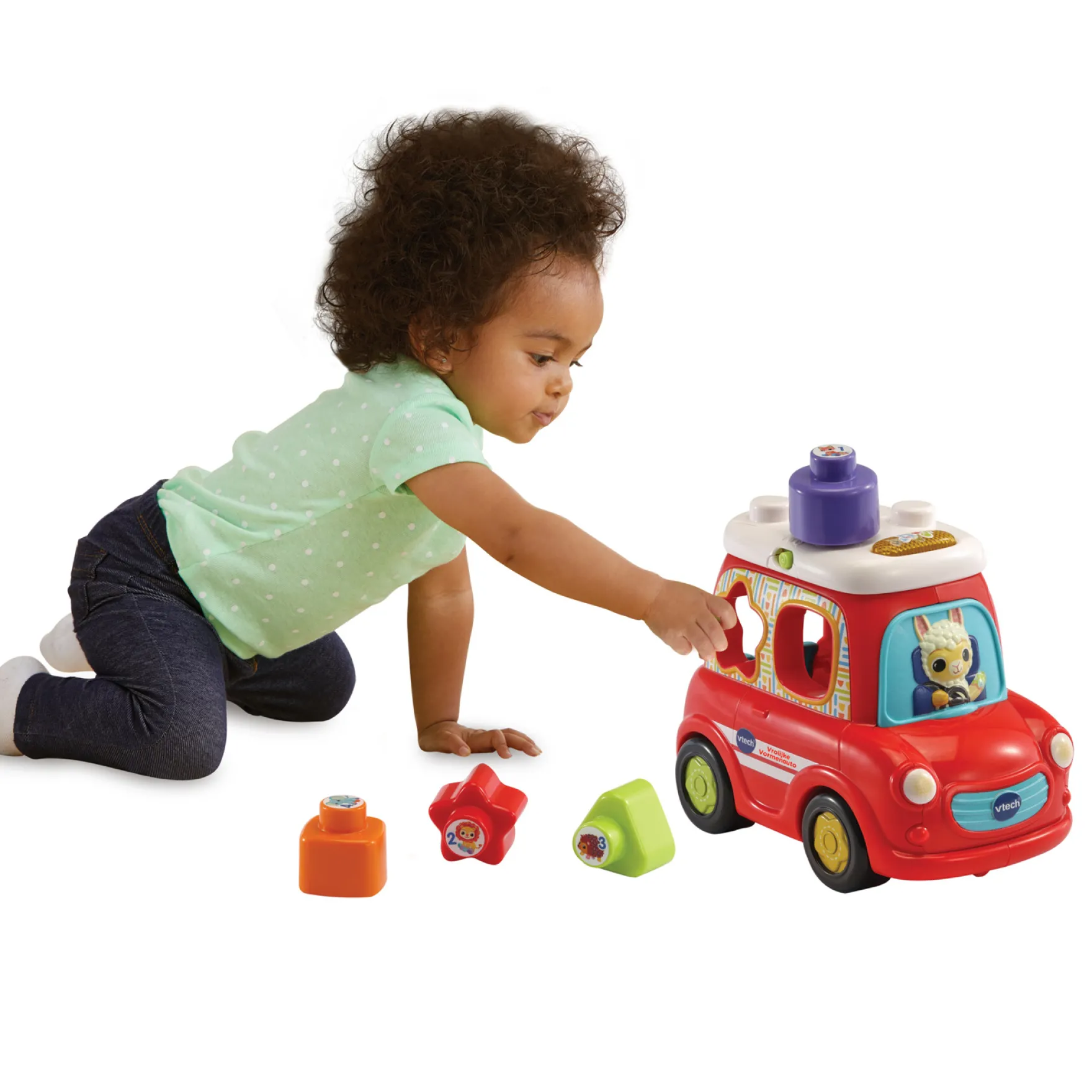 Vtech Baby Vrolijke Vormenauto