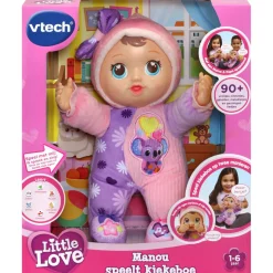 Vtech Little Love Manou Speelt Kiekeboe