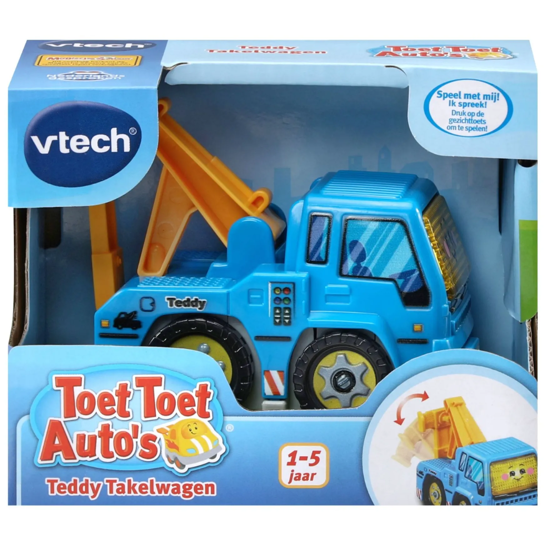 Vtech Toet Toet Pro Teddy Takelwagen