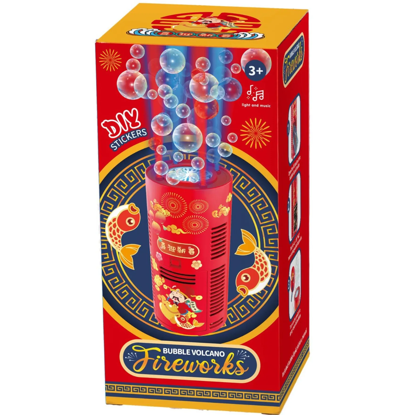Vuurwerk bellenblaas machine