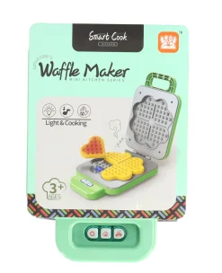 Wafel maker met geluid en licht