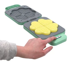 Wafel maker met geluid en licht