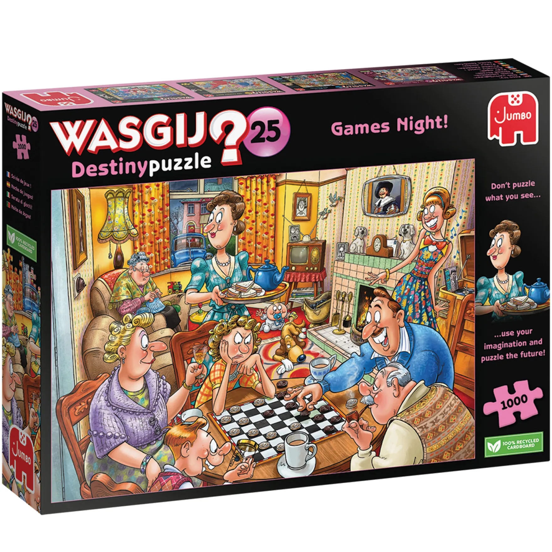 Wasgij Destiny Puzzel 25 Spelletjesavond! 1000 Stukjes