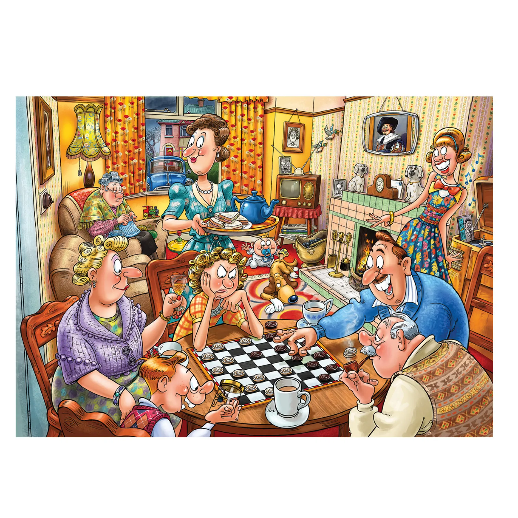 Wasgij Destiny Puzzel 25 Spelletjesavond! 1000 Stukjes