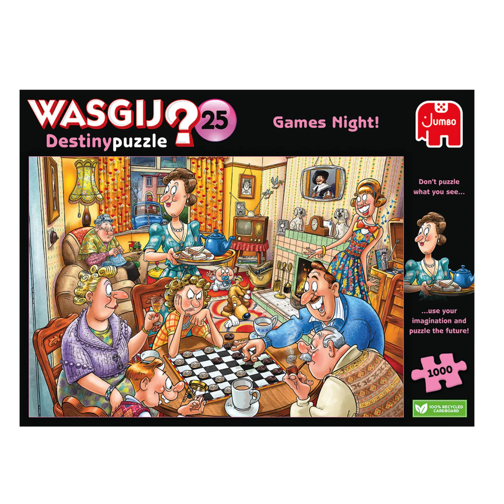 Wasgij Destiny Puzzel 25 Spelletjesavond! 1000 Stukjes