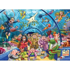 Wasgij Original Puzzel 43 Aquarium Antics 1000 st.