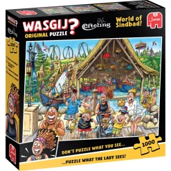 Wasgij Original puzzel Efteling - Wereld van  Sindband! 1000 stukjes