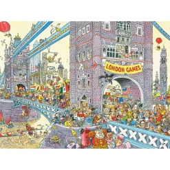 Wasgij Retro Mystery 8 - De Laatste Horde! 1000 stukjes