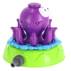 Watersproeier octopus met bellenblaas deluxe