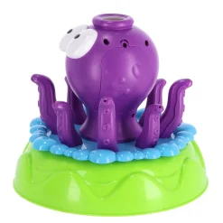 Watersproeier octopus met bellenblaas deluxe