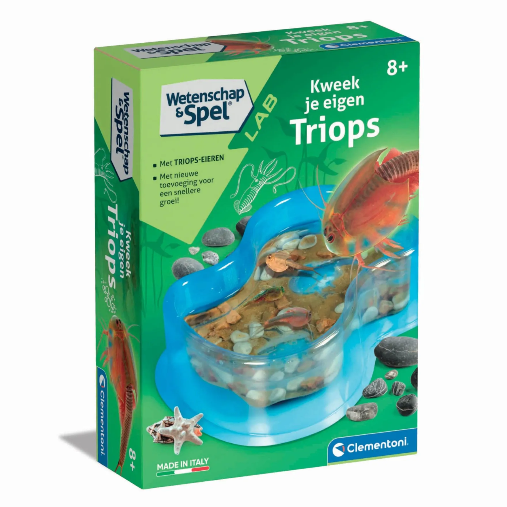 Wetenschap Educatief Spel Kweek Je Triops Clementoni