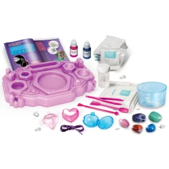 Wetenschap kristallen maken laboratorium groot