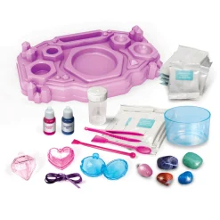 Wetenschap kristallen maken laboratorium groot