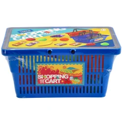 Winkelmandje gevuld rood