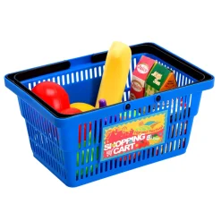 Winkelmandje gevuld rood