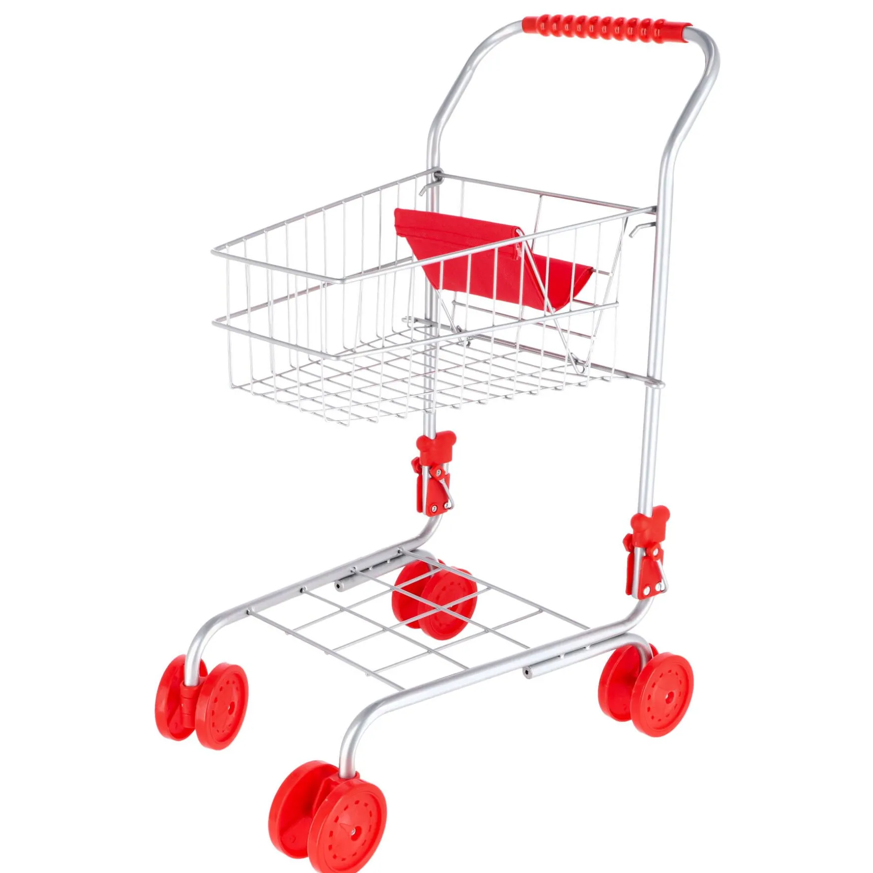 Winkelwagen Rood Metaal