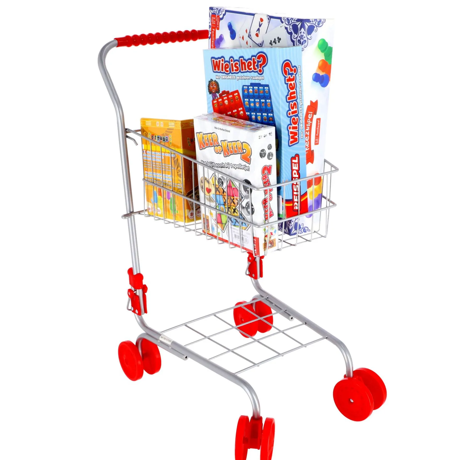 Winkelwagen Rood Metaal