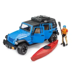 Wrangler jeep met kayak