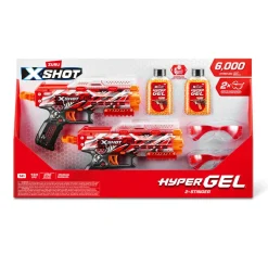 X-Shot hyper gel pistool set 2 personen