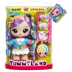 Yummiland Large Doll + Lipgloss Pet Rainbow  Skyler Rainbow Belt