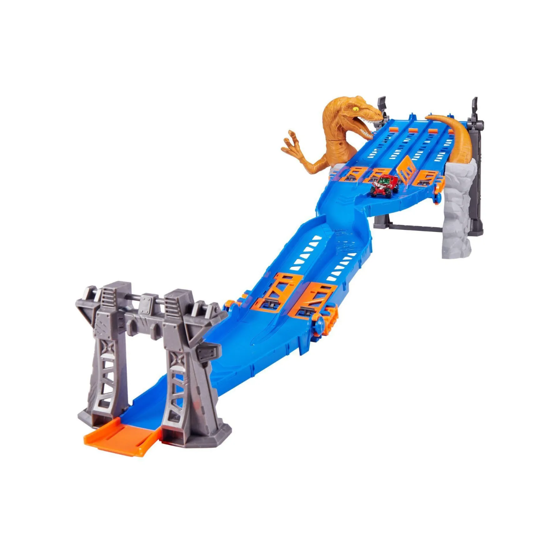 Zuru Metal Machines Lane Madness Racebaan Met Diecast Auto