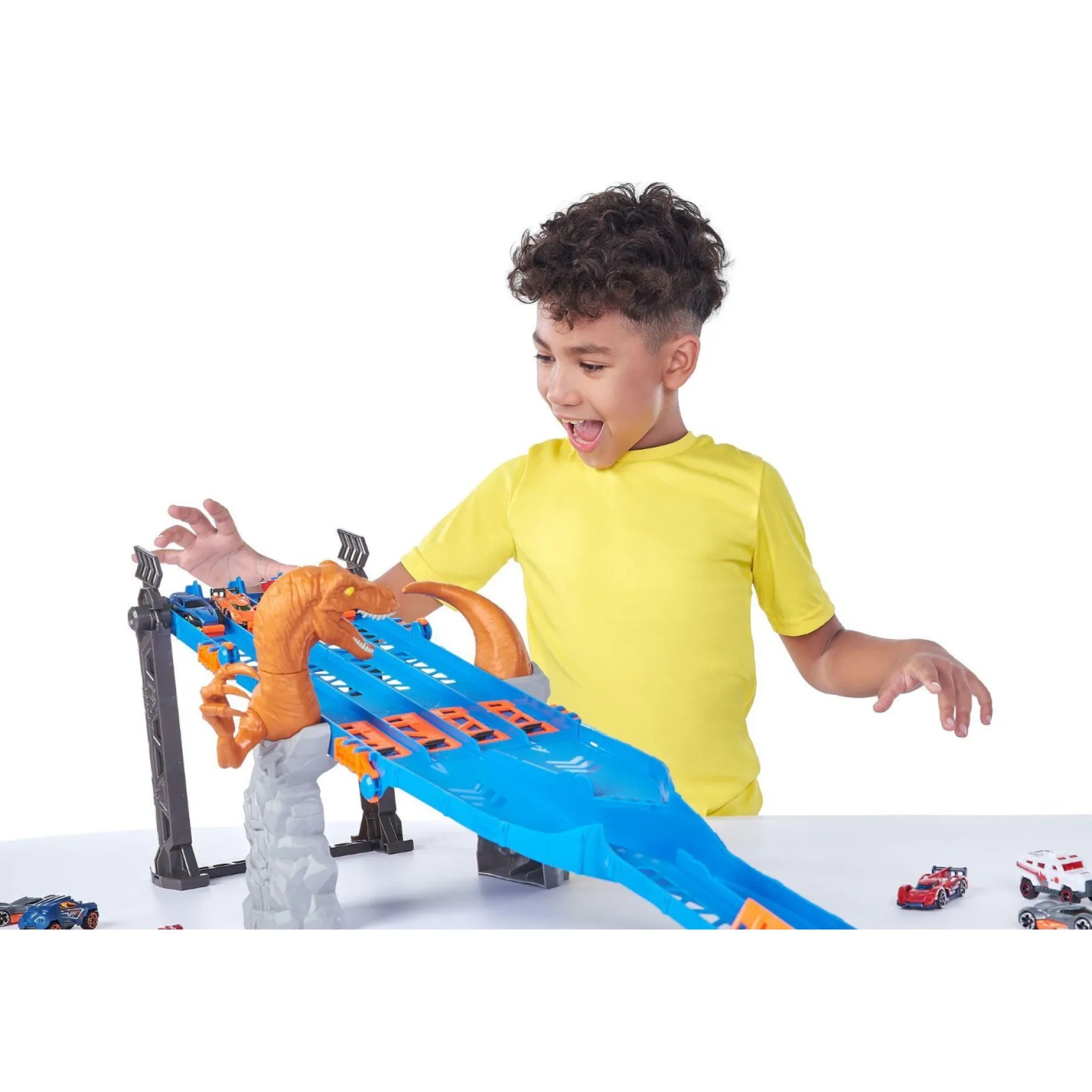 Zuru Metal Machines Lane Madness Racebaan Met Diecast Auto