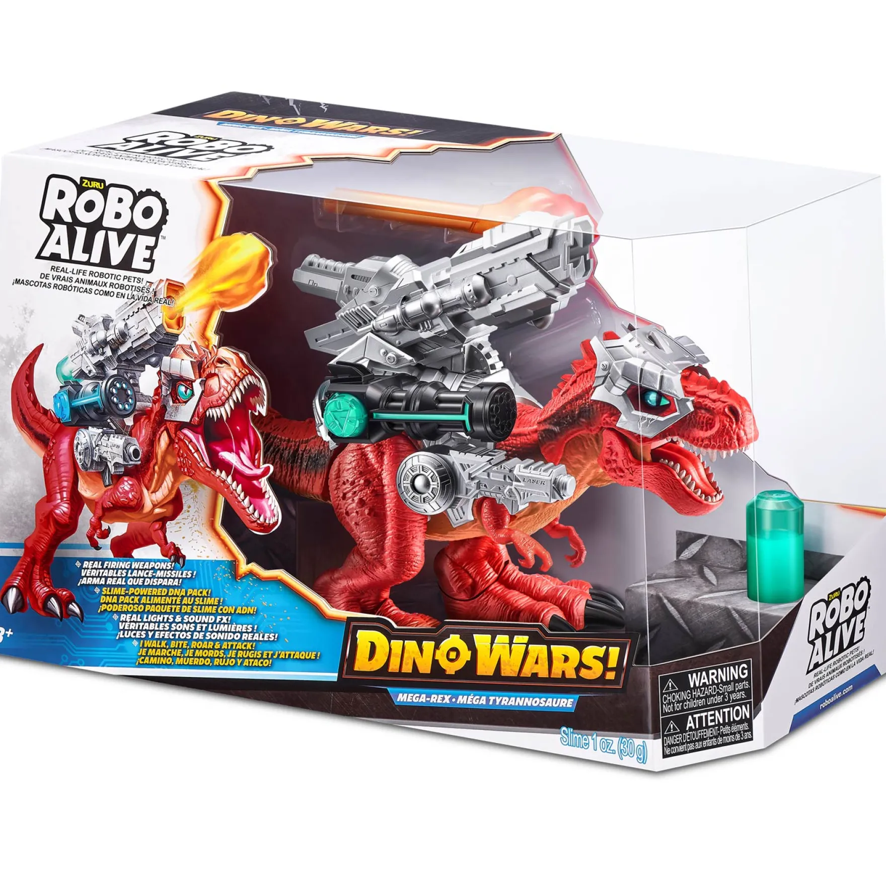 Zuru Robo Alive dino wars mega battling t-rex